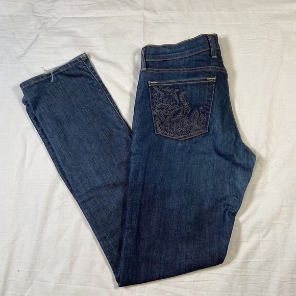 Lucky Brand Denim - Lucky Brand Women's Sweet Straight Dark Wash Jeans Mid Rise Size 6/28